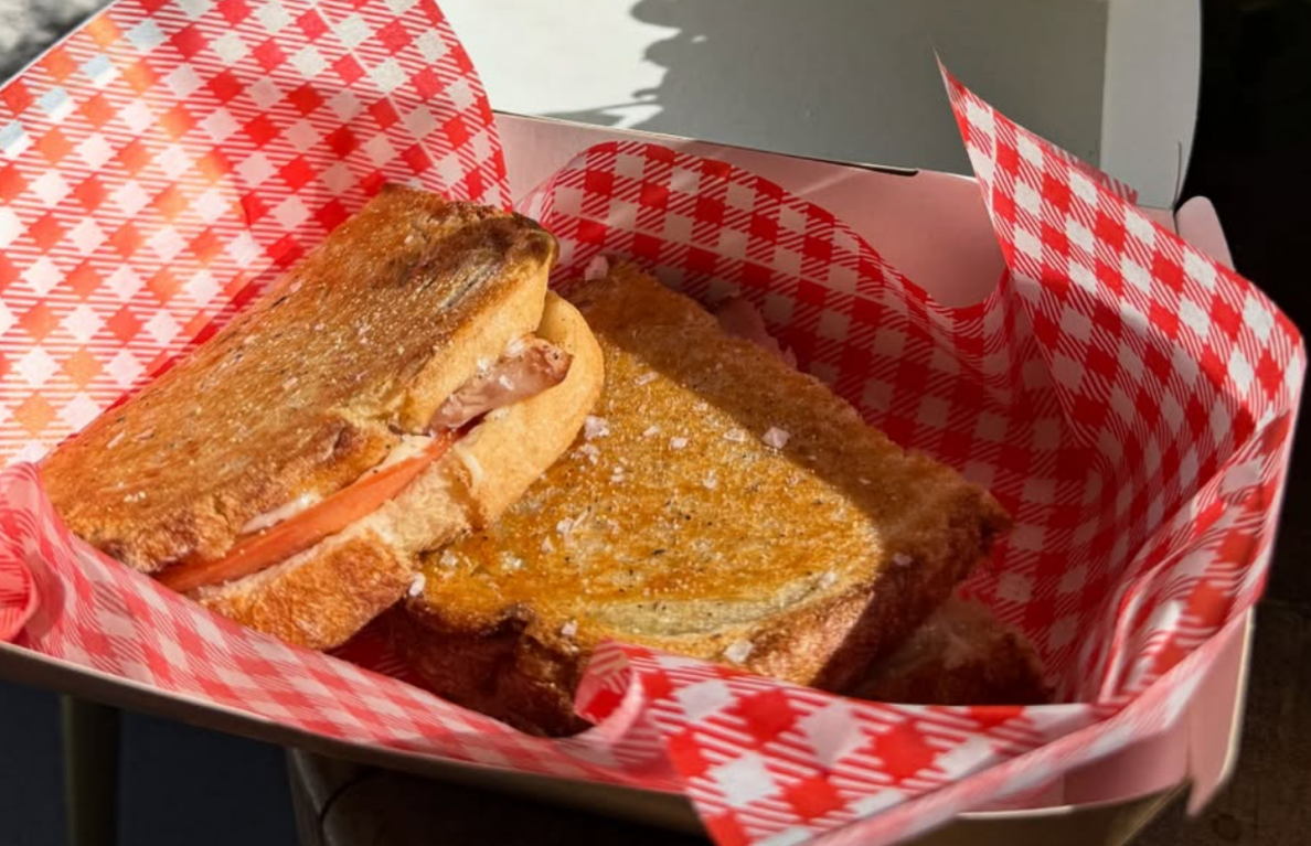 Ham, Cheese and Tomato Toastie